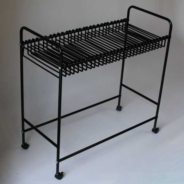 G＆Q スラックスハンガー ラック L型 20本掛け ブラック キャスター付き 隙間収納 パンツハンガー